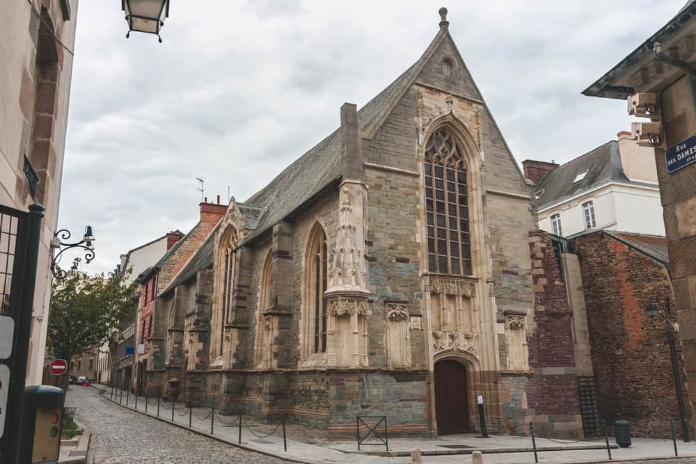 Chapel of Saint-Yves located in Brittany in Rennes, France.