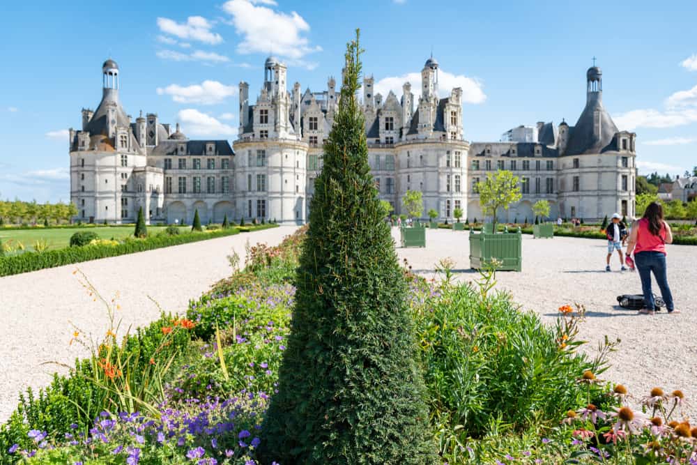 Chateau Chambord, France.