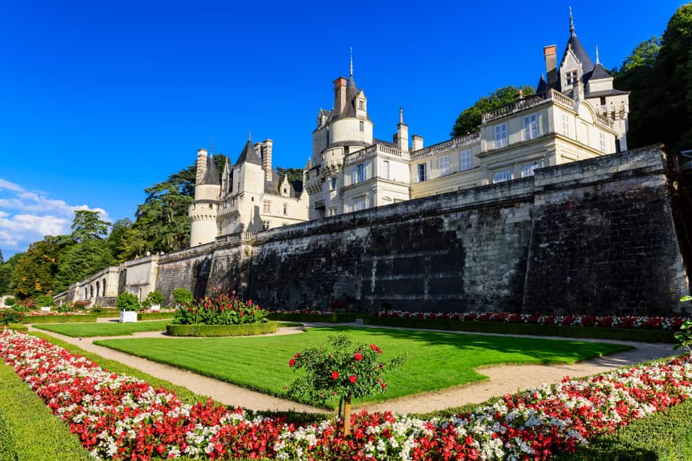 Château d'Ussé in Loire Valley, France. Also known as the castle of "The Sleeping Beauty".
